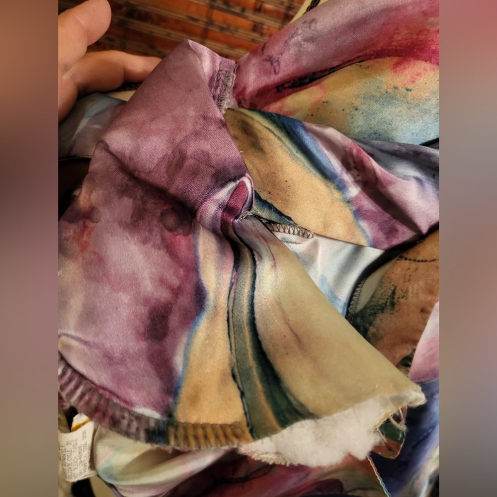 Colorful Abstract Button-Up Shirt - Picture 6 of 6
